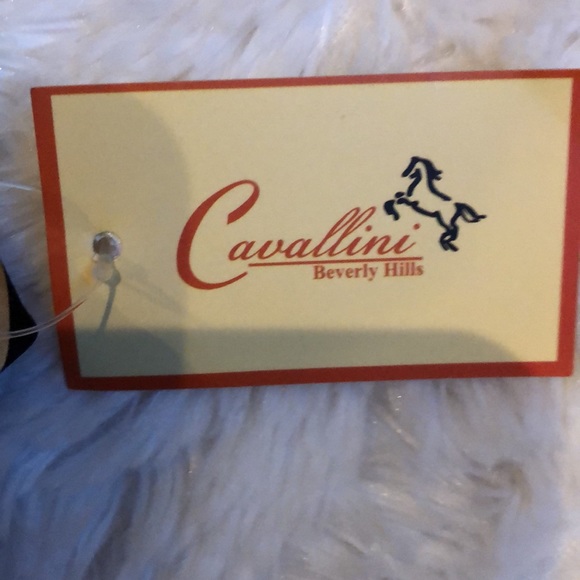 Beautiful Cavallini Beverly Hills Black and Gold Tie - Picture 6 of 7